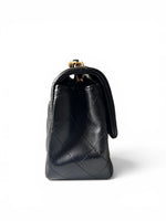 Load image into Gallery viewer, Chanel Timeless Classic Mini, Black Lambskin Leather Gold-tone Hardware
