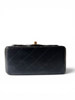 Load image into Gallery viewer, Chanel Timeless Classic Mini, Black Lambskin Leather Gold-tone Hardware

