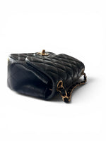 Load image into Gallery viewer, Chanel Timeless Classic Mini, Black Lambskin Leather Gold-tone Hardware

