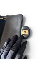 Load image into Gallery viewer, Chanel Timeless Classic Mini, Black Lambskin Leather Gold-tone Hardware
