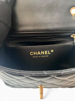 Load image into Gallery viewer, Chanel Timeless Classic Mini, Black Lambskin Leather Gold-tone Hardware
