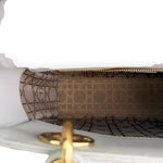 Load image into Gallery viewer, Christian Dior Lady Dior Small, Light Grey Cannage Lambskin Gold-tone Hardware
