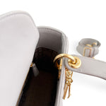 Load image into Gallery viewer, Christian Dior Lady Dior Small, Light Grey Cannage Lambskin Gold-tone Hardware
