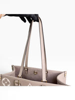 Load image into Gallery viewer, Louis Vuitton LV OnTheGo MM Tote Empreinte Leather Beige/Cream
