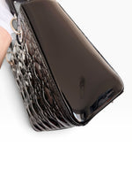 Load image into Gallery viewer, Christian Dior Lady Dior Medium – Black Patent Leather, Silver-tone Hardware
