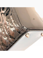 Load image into Gallery viewer, Christian Dior Lady Dior Medium – Black Patent Leather, Silver-tone Hardware

