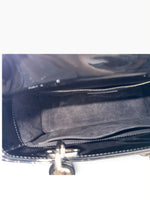 Load image into Gallery viewer, Christian Dior Lady Dior Medium – Black Patent Leather, Silver-tone Hardware
