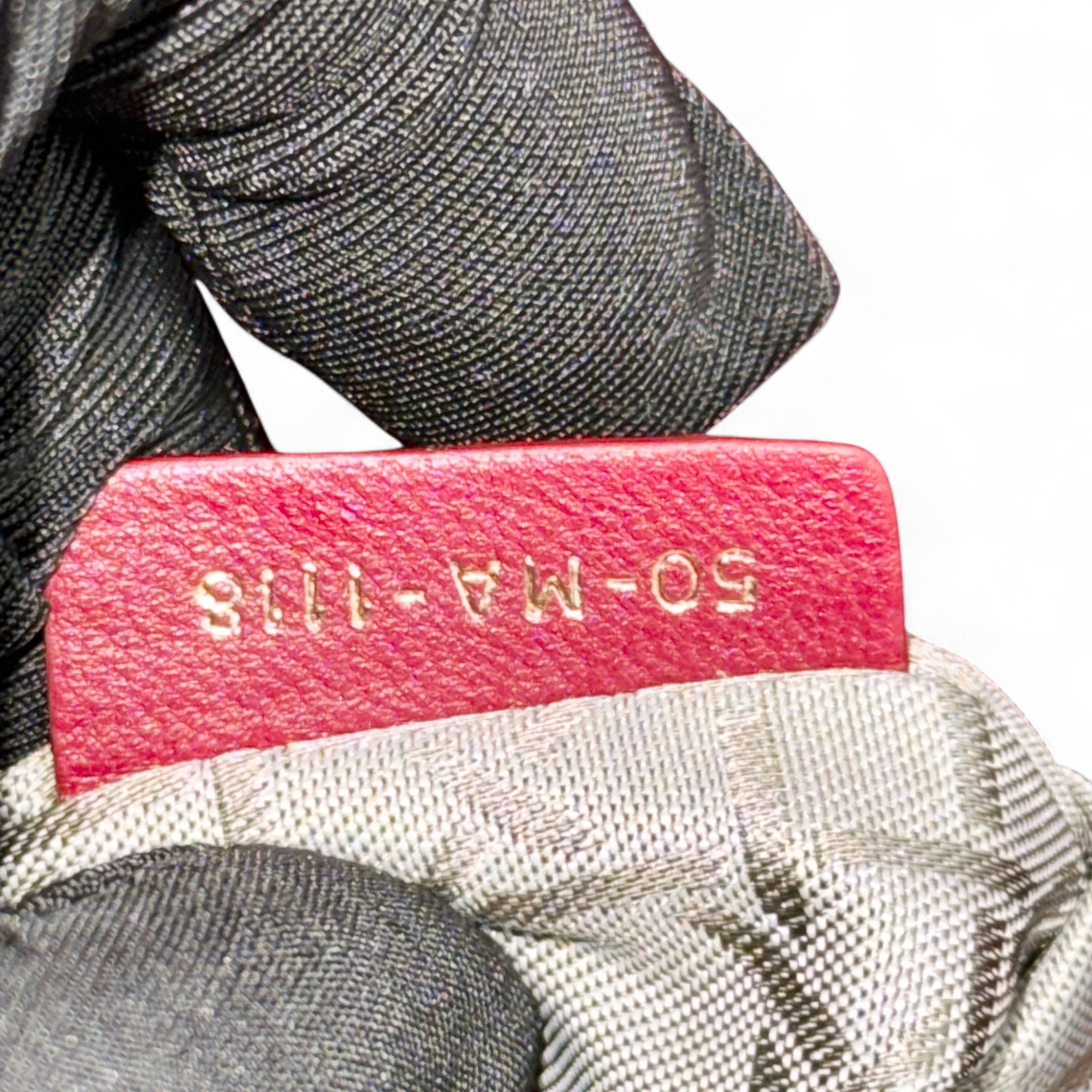 Christian Dior My Lady Dior Lucky Badges Small Dark Red Lambskin Gold-tone Hardware