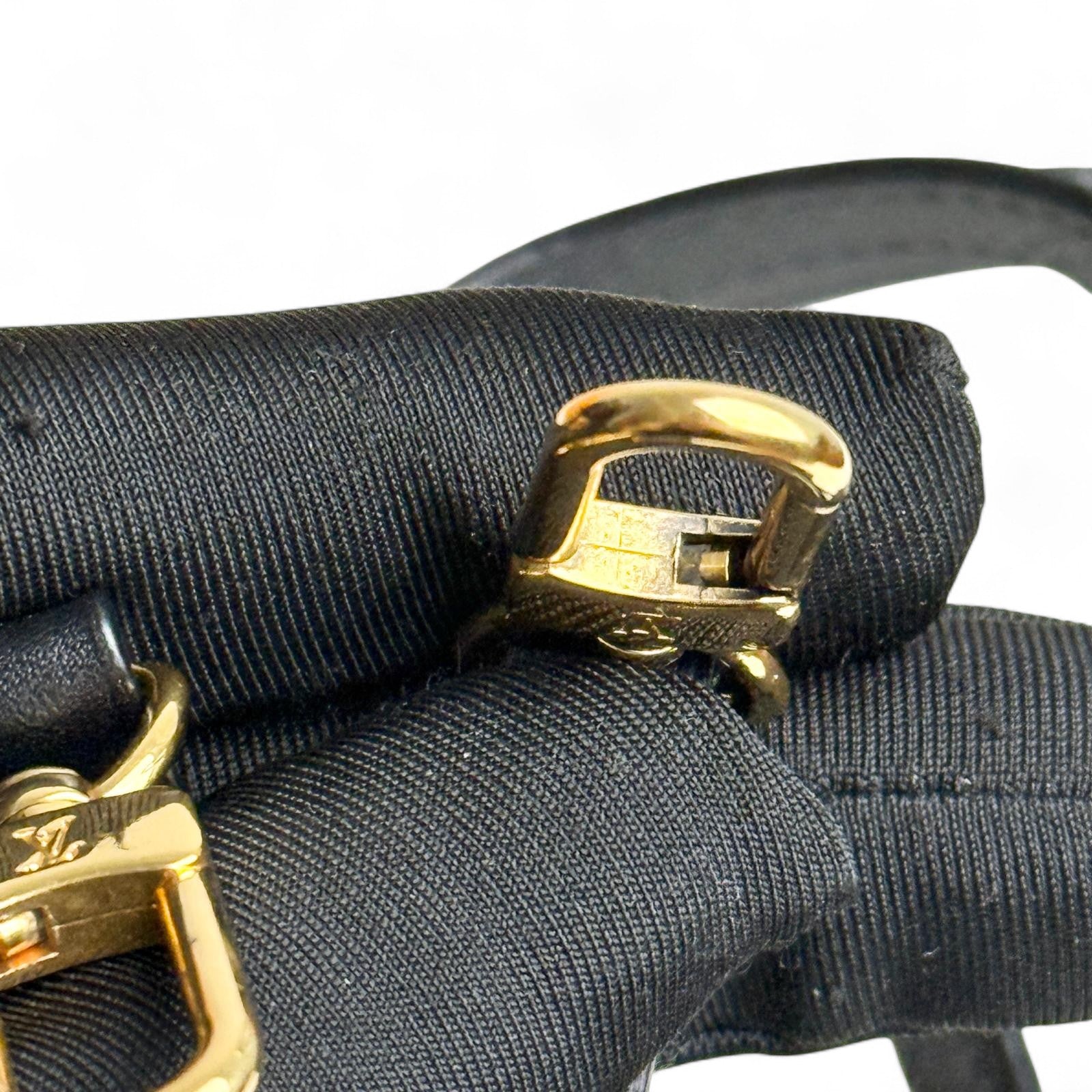 LV Petite Malle Pink Epi and Noir Leather, Gold-tone Hardware