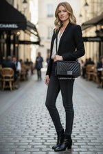 Charger l'image dans la galerie, Chanel Leboy Old Medium – Black Caviar, Ruthenium Hardware
