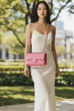 Load image into Gallery viewer, Chanel Timeless Classic Medium M/L Rose Pink Caviar Gold-tone Hardware
