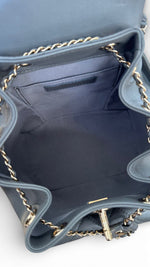 Load image into Gallery viewer, Chanel Mini Duma Backpack – Dove Grey Lambskin Gold-tone Hardware

