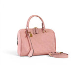 Load image into Gallery viewer, Louis Vuitton Speedy 25 Bandoulière – Rose Poudre Empreinte Leather Gold-tone Hardware
