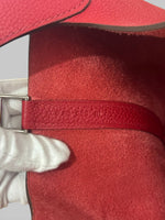 Load image into Gallery viewer, Hermès Picotin Lock 22 Rouge Clemence Leather Palladium Hardware

