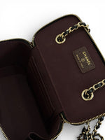 Load image into Gallery viewer, Chanel Classic Vanity Bag Mini – Black Lambskin, Gold-Tone Hardware
