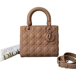 Load image into Gallery viewer, Christian Dior Lady Dior Medium Ultra Matte Calfskin Beige
