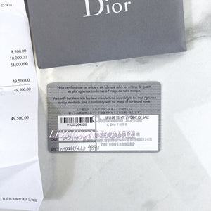 DIOR 马鞍中号黑色