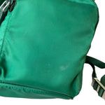 Charger l&#39;image dans la galerie, Prada Tessuto Nylon Double Pocket Backpack Green
