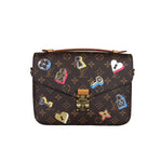 将图片加载到图库查看器，Pochette Metis Monogram Love Lock GHW
