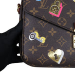 Load image into Gallery viewer, Pochette Metis Monogram Love Lock GHW
