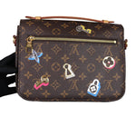 将图片加载到图库查看器，Pochette Metis Monogram Love Lock GHW
