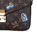 Charger l&#39;image dans la galerie, Pochette Metis Monogram Love Lock GHW
