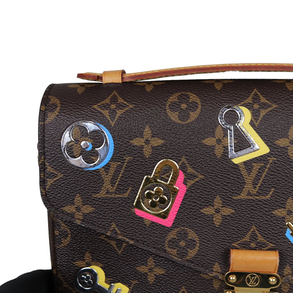 Pochette Metis Monogram Love Lock GHW