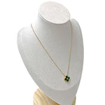 Charger l&#39;image dans la galerie, Van Cleef and Arpels Vintage Alhambra 1 Motif Holiday Pendant and Necklace - Vca
