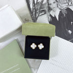 Load image into Gallery viewer, Van Cleef and Arpels Vintage Alhambra Earrings VCA
