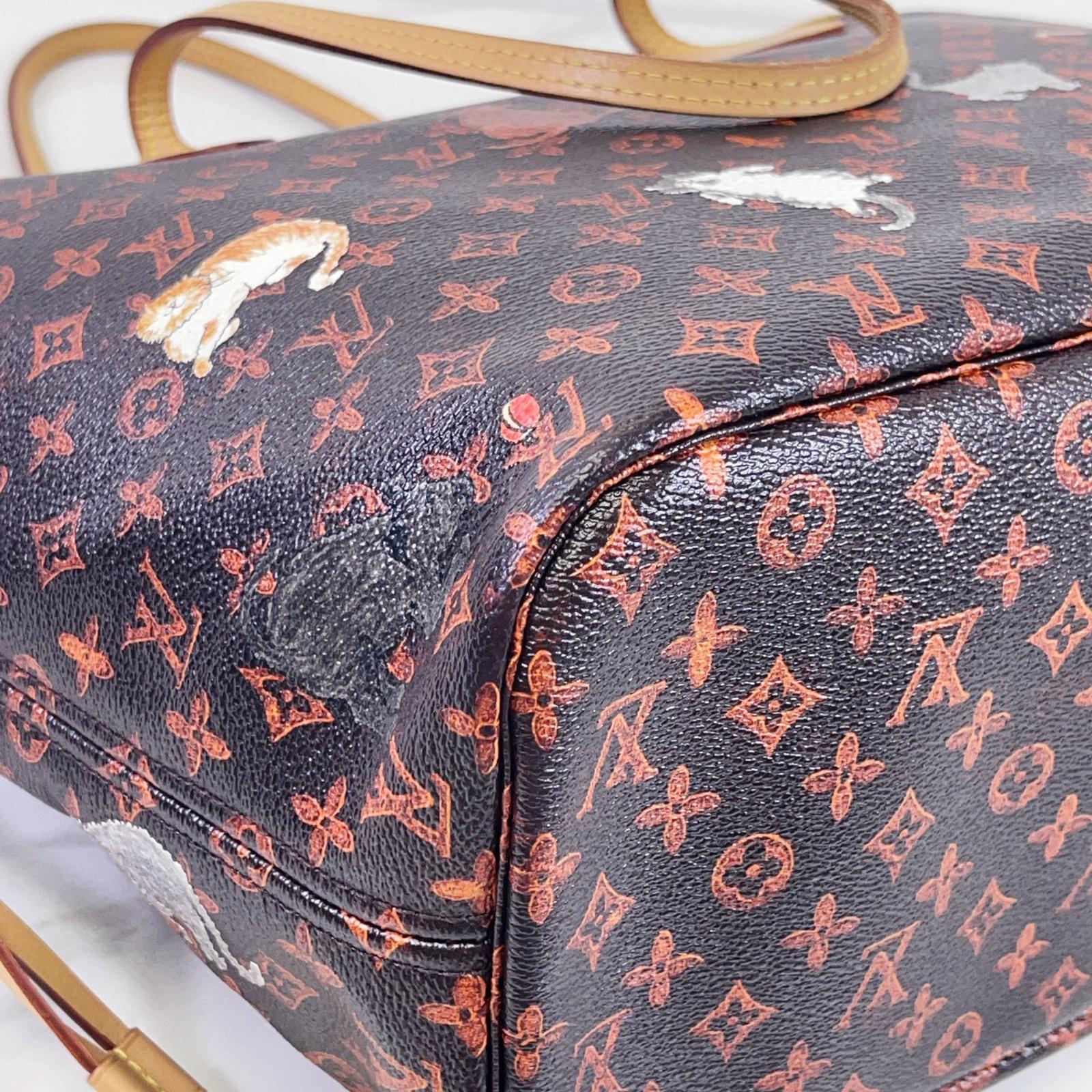 LV NEVERFUL MM LIMITED EDITION CATOGRAM – LeidiDonna Luxe