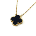 Load image into Gallery viewer, Van Cleef and Arpels Vintage Alhambra 1 Motif Pendant and Necklace- VCA
