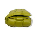 将图片加载到图库查看器，Bottega Veneta Padded Cassette Bag, Kiwi Supple Lambskin, Gold-tone Hardware
