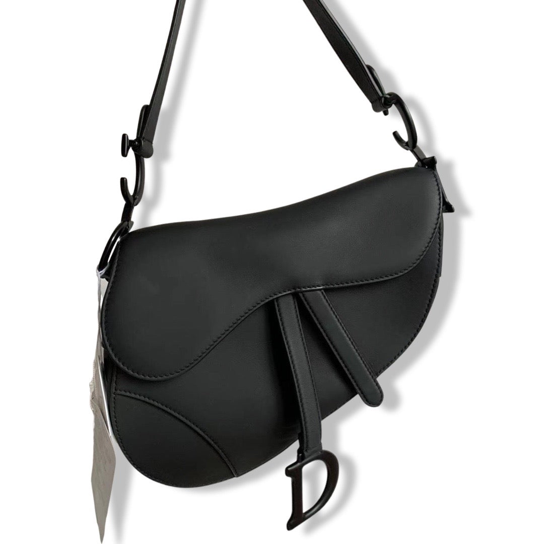 Dior Saddle Medium Black