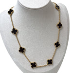 Charger l&#39;image dans la galerie, Van Cleef and Arpels Vintage Alhambra 10 Motifs Necklace
