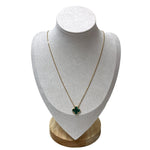 Load image into Gallery viewer, Van Cleef and Arpels Vintage Alhambra 1 Motif Pendant and Necklace - Vca
