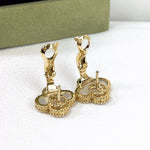 Load image into Gallery viewer, Van Cleef and Arpels Vintage Alhambra Earrings VCA
