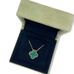 Load image into Gallery viewer, Van Cleef and Arpels Vintage Alhambra 1 Motif Pendant and Necklace - Vca
