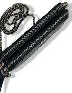 Load image into Gallery viewer, Chanel Double Zip Clutch on Chain
