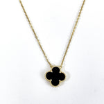 Load image into Gallery viewer, Van Cleef and Arpels Vintage Alhambra 1 Motif Pendant and Necklace - Vca
