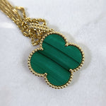 Charger l&#39;image dans la galerie, Van Cleef and Arpels Vintage Alhambra 1 Motif Necklace - Vca
