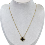 Load image into Gallery viewer, Van Cleef and Arpels Vintage Alhambra 1 Motif Pendant and Necklace - Vca
