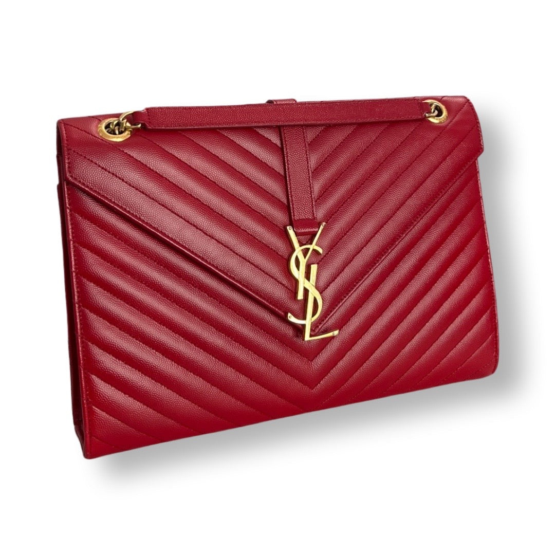 Saint Laurent Ysl Envelope Flap Bag