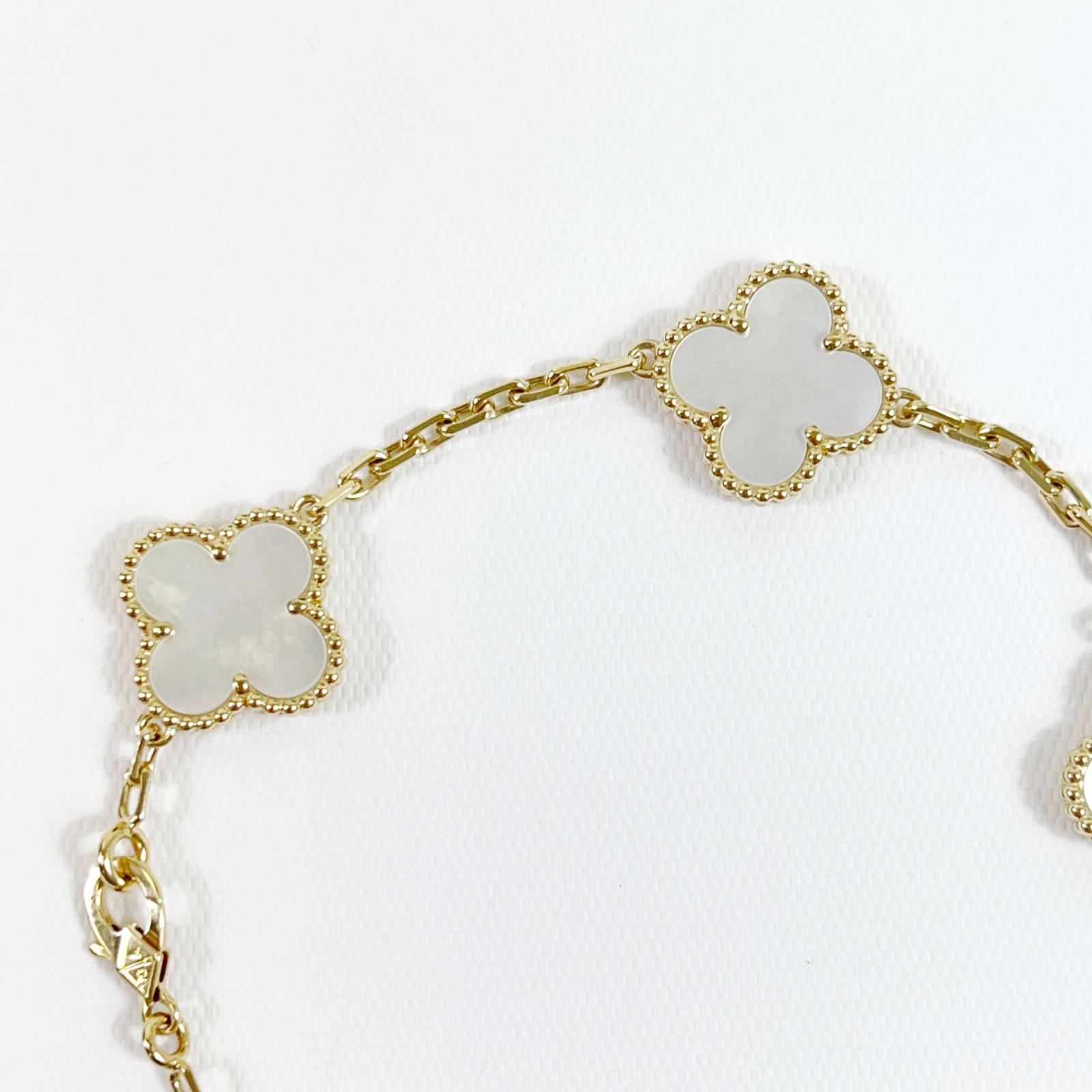 Van Cleef and Arpels Vintage Alhambra 5 Motifs Bracelet - Vca