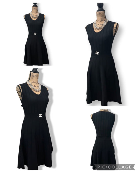 chanel black little dress
