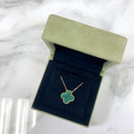 Charger l&#39;image dans la galerie, Van Cleef and Arpels Vintage Alhambra 1 Motif Necklace - Vca
