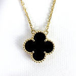 Load image into Gallery viewer, Van Cleef and Arpels Vintage Alhambra 1 Motif Pendant and Necklace - Vca
