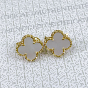 Van Cleef and Arpels Vintage Alhambra Earrings VCA