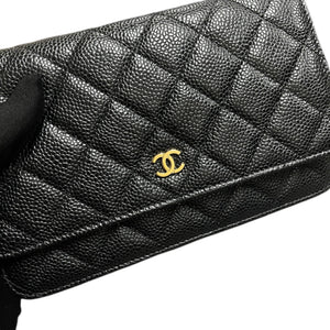 Chanel Classic Wallet on Chain