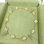 Load image into Gallery viewer, Van Cleef and Arpels Vintage Alhambra 10 Motifs Guilloche Necklace- Vca
