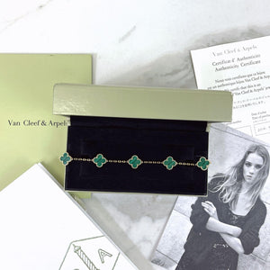 Van Cleef and Arpels Vintage Alhambra 5Motifs Bracelet - VCA